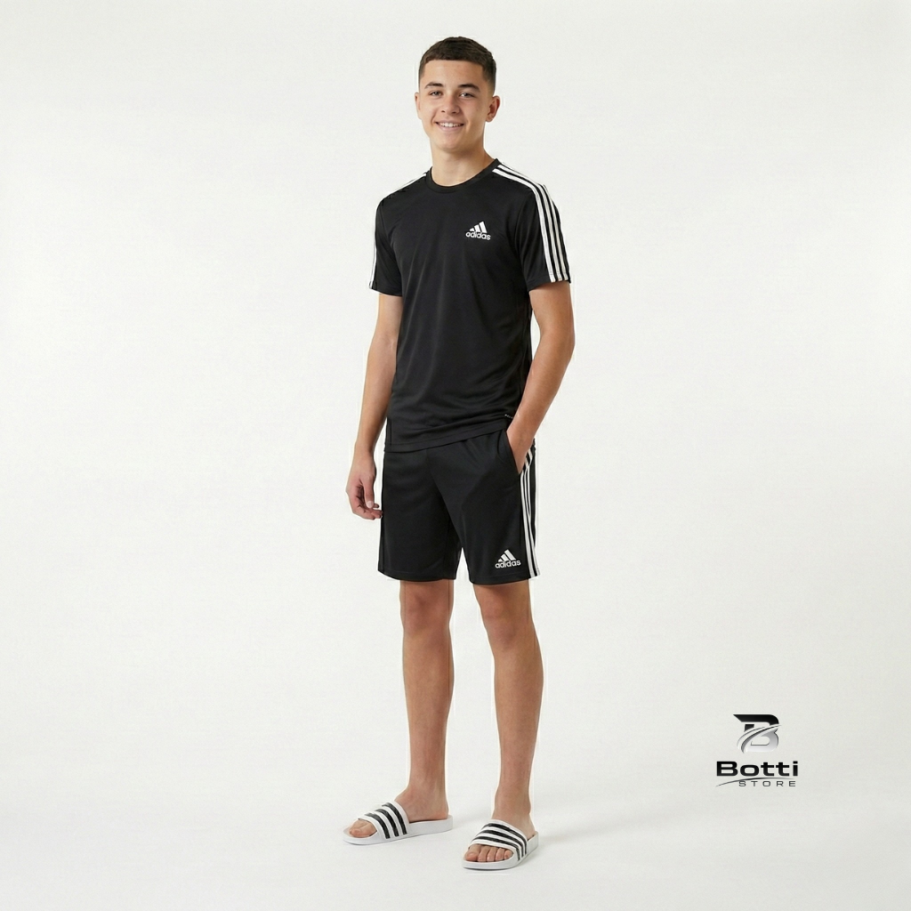 PROMO 3X1 Remera + Short + Ojotas