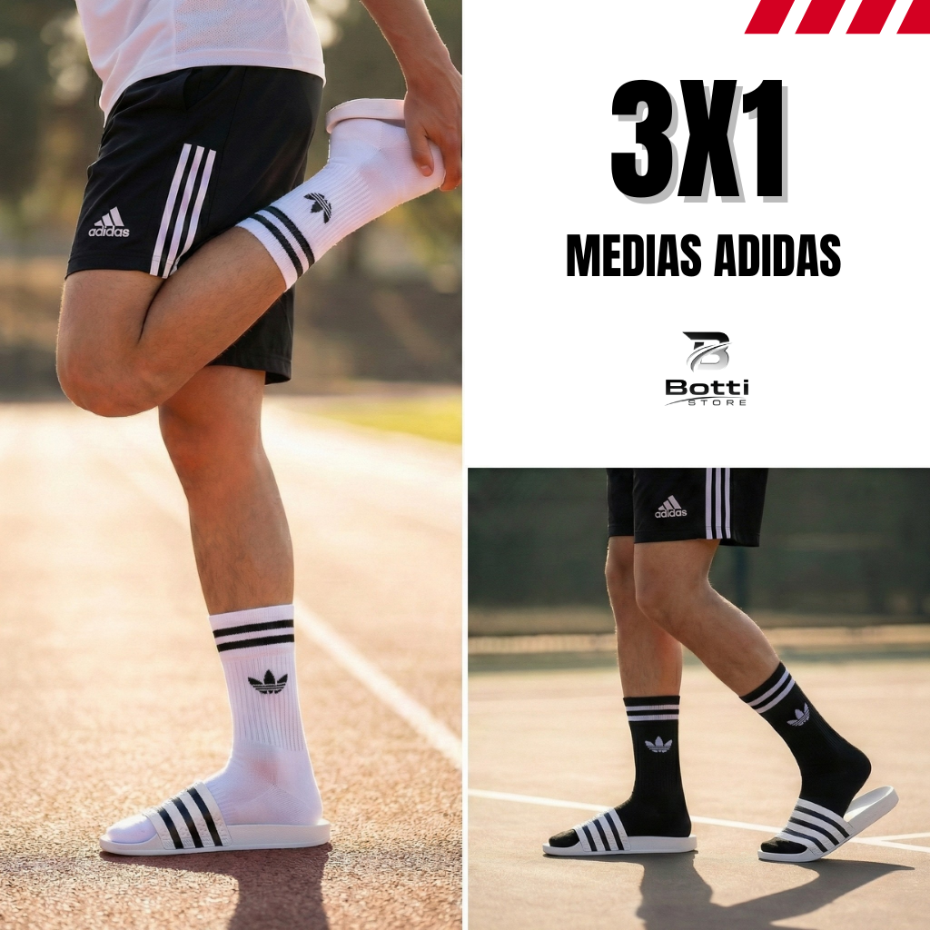 3x1 Medias adidas 3/4
